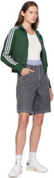 Dime Black Classic Denim Shorts