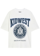 Kidwest Cote Dzur Printed Cotton T-shirt White