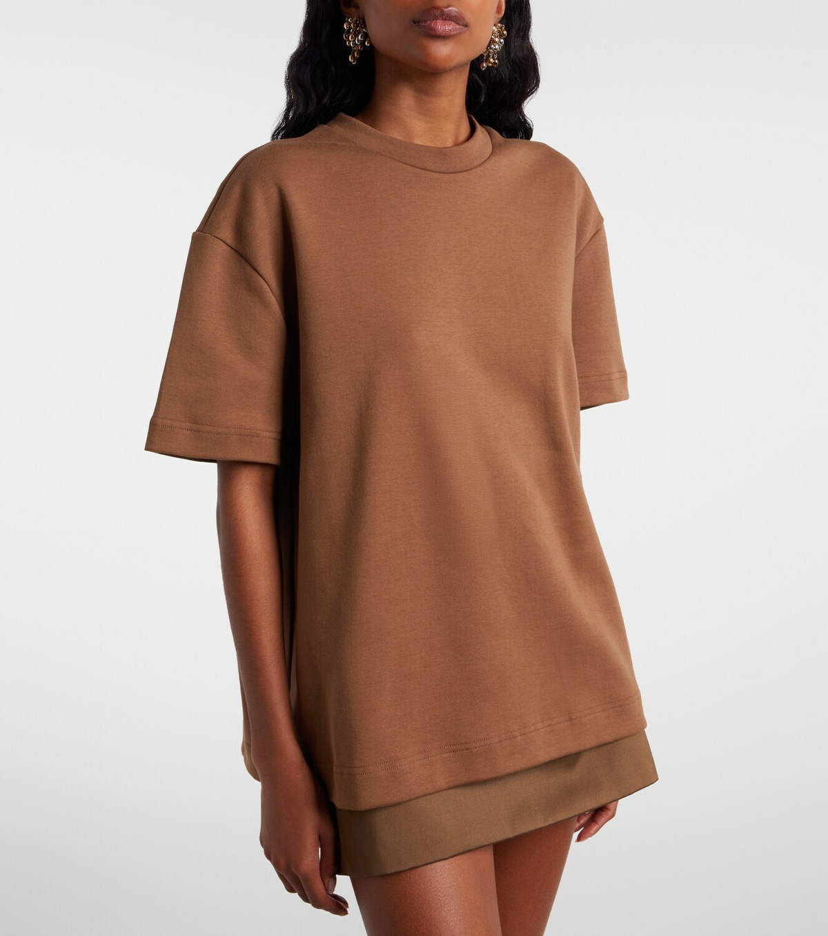 The Frankie Shop Scoob cotton-blend jersey T-shirt