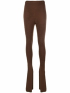 Selasi Brown Muscle Leggings