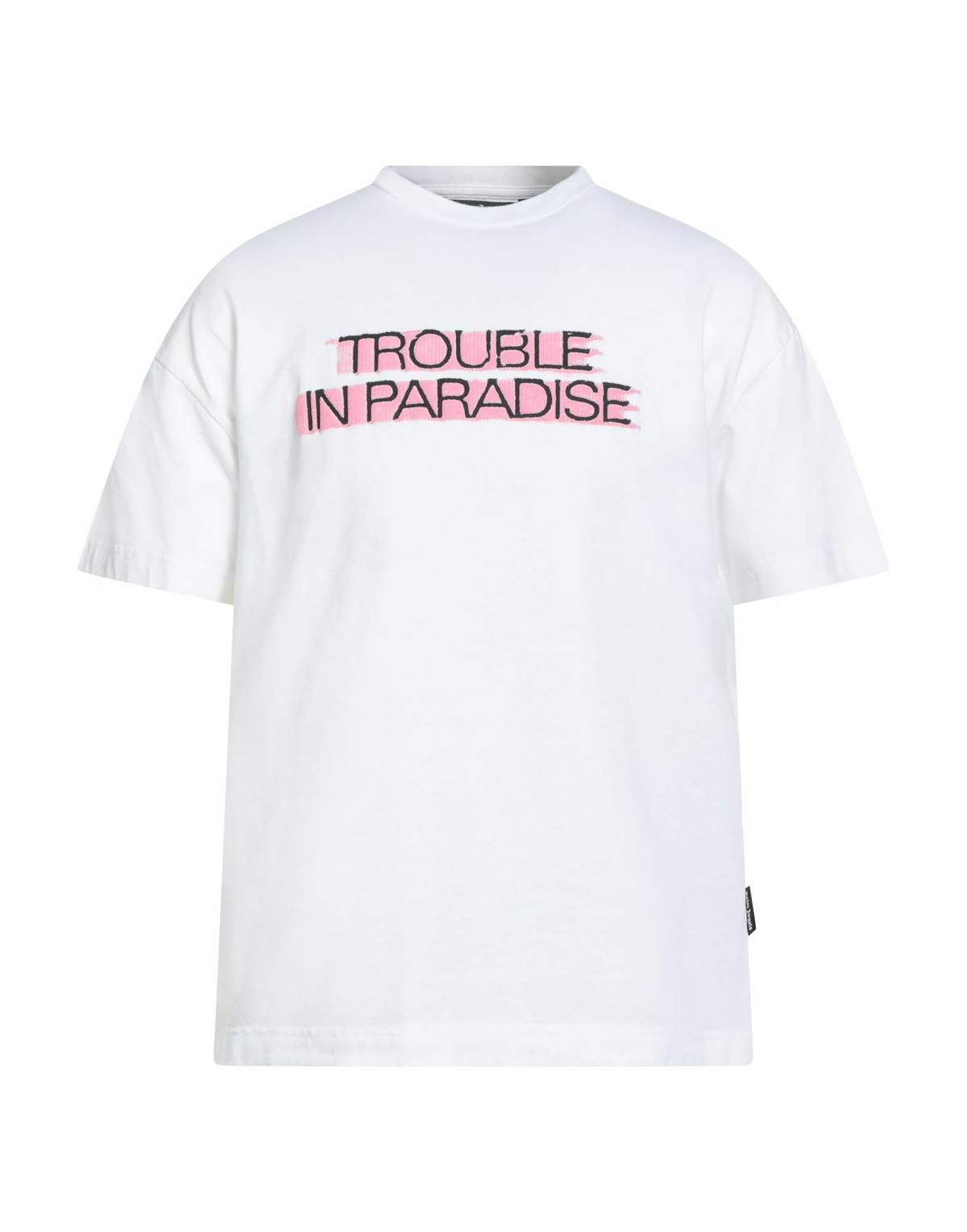 Palm Angels Mens T-shirt in White