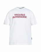 Palm Angels Mens T-shirt in White
