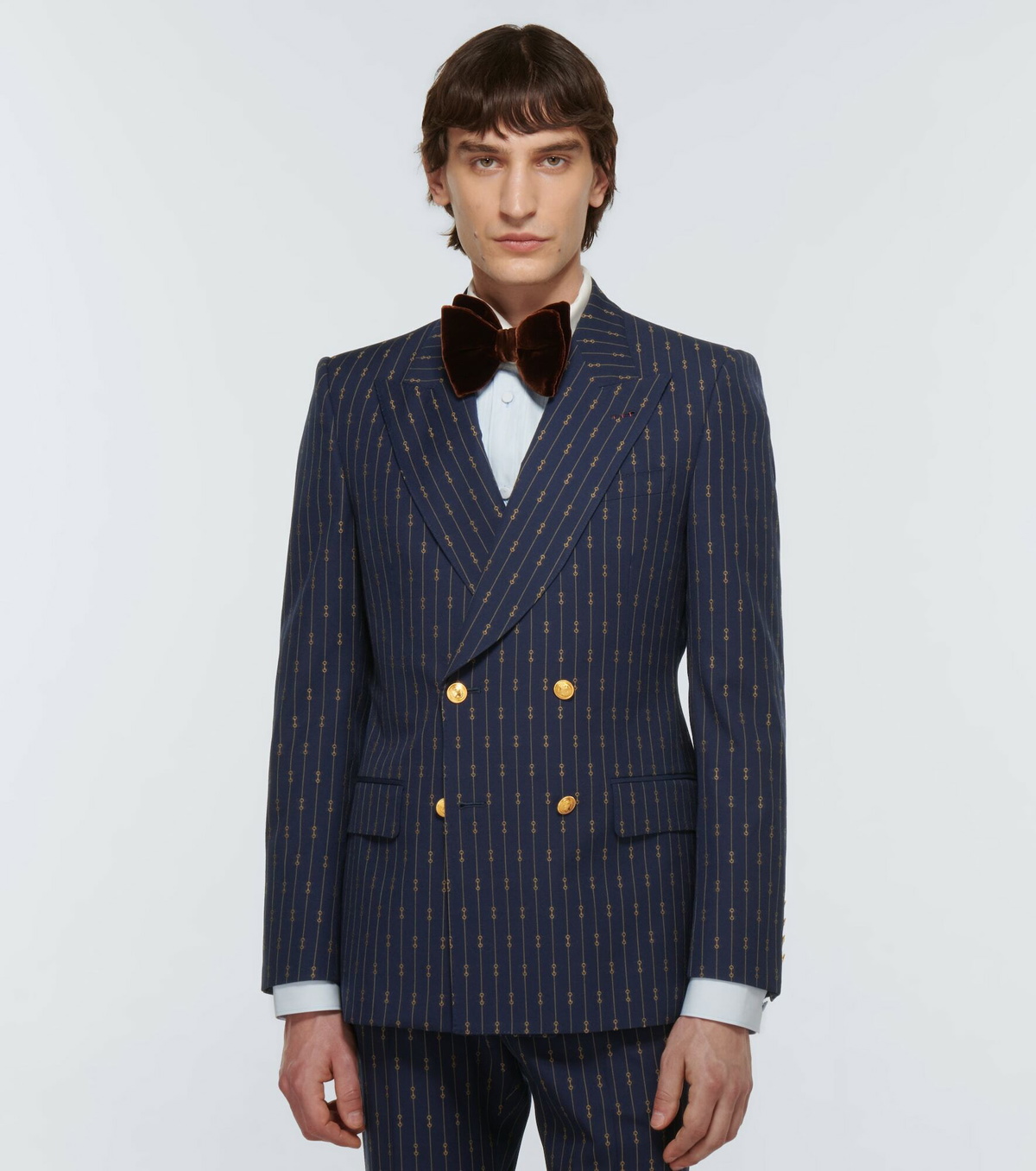 Gucci Horsebit doublebreasted suit jacket Gucci