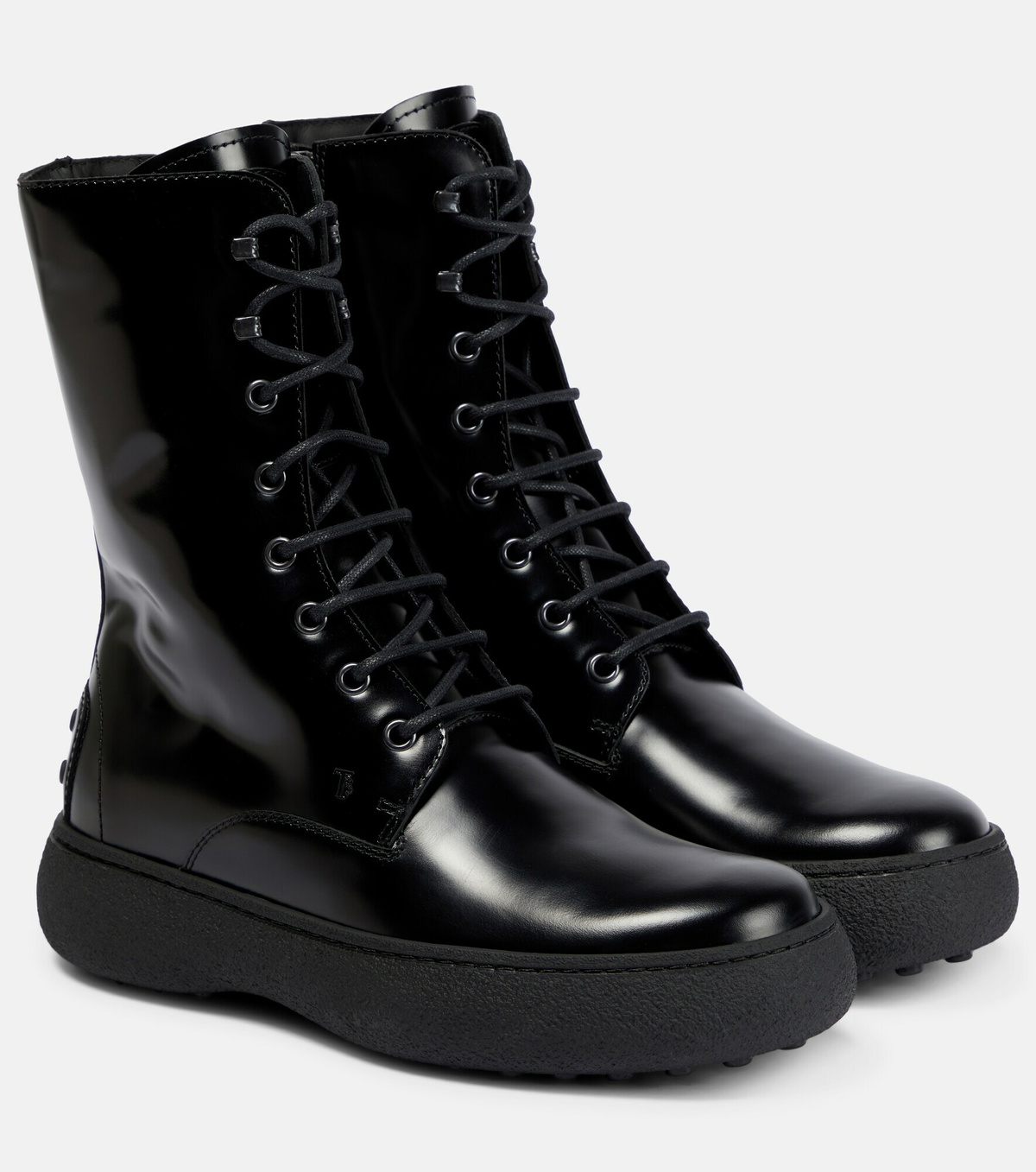 Tod's - Leather combat boots