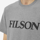 Filson Men's Logo Buckshot T-Shirt in Grey
