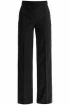 SPORTMAX flared wool stretch pants Black