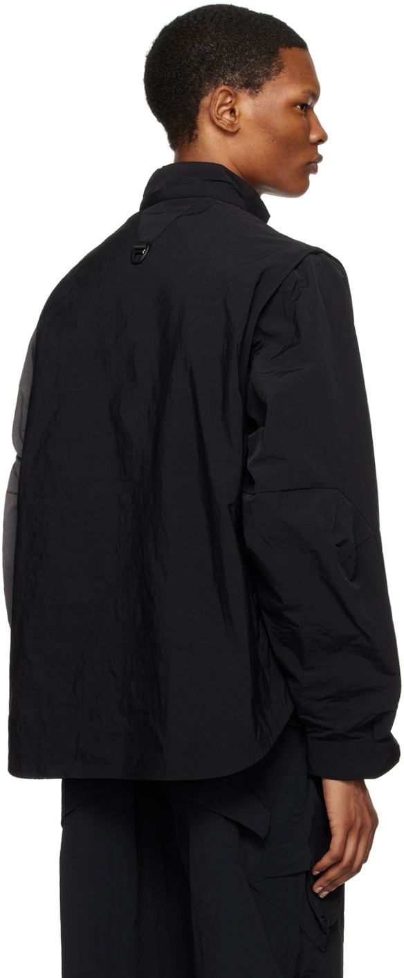 CMF Outdoor Garment Black Overlay Convertible Jacket CMF Comfy