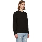 John Elliott Black Vintage Fleece Sweatshirt