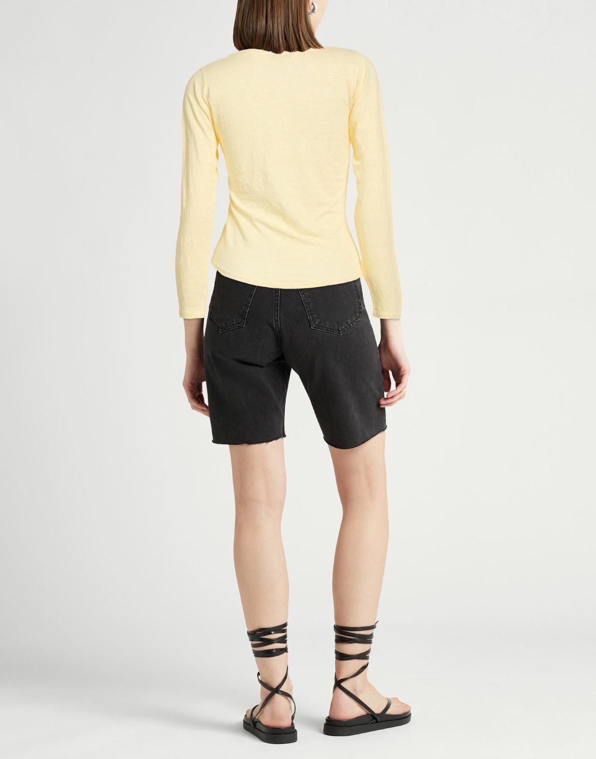 Crossley Womens T-shirt in Yellow