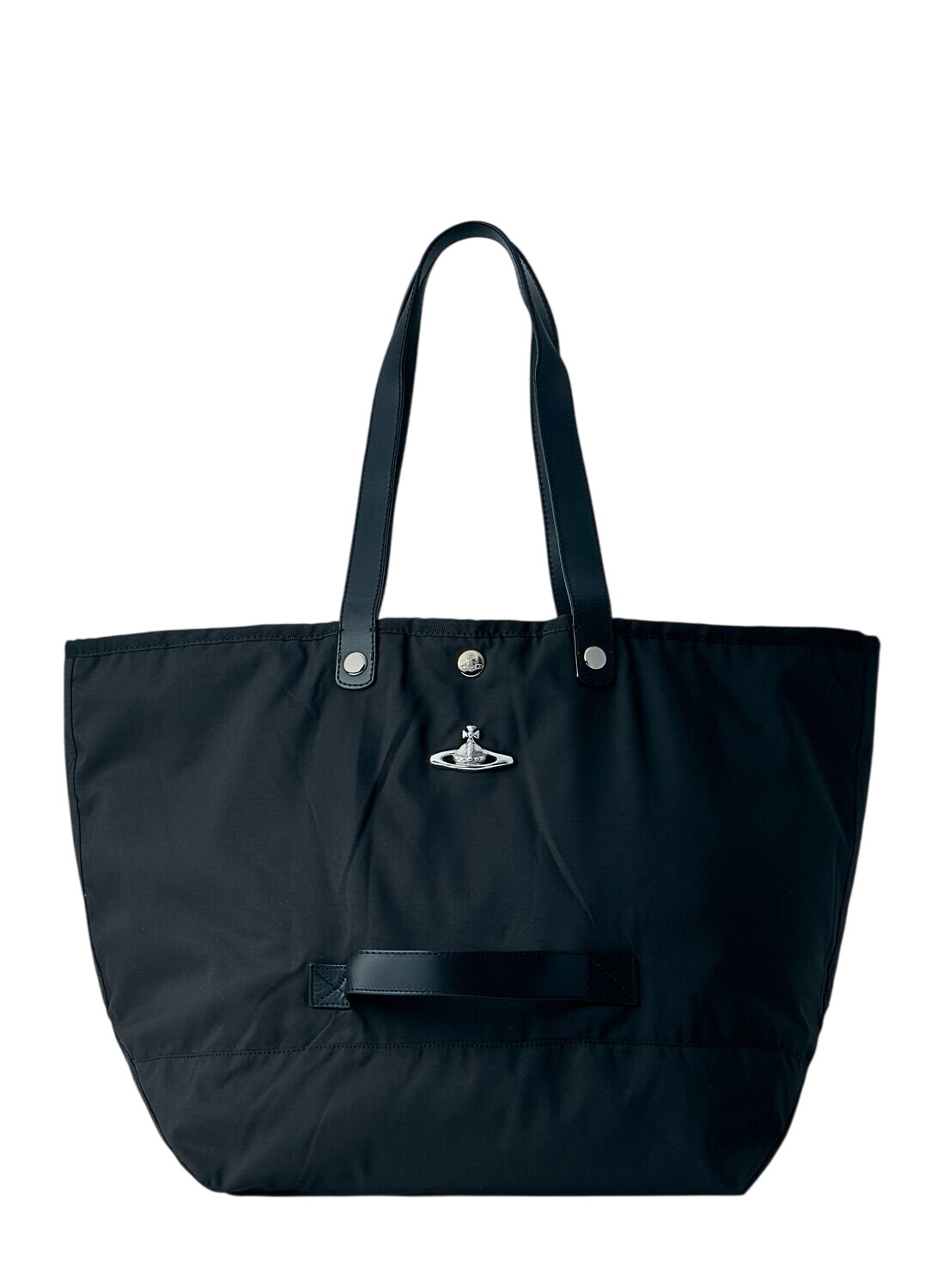 Vivienne Westwood Black Large Anne Square Tote Vivienne Westwood