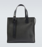 Loewe - Buckle leather tote bag