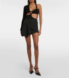 Roberta Einer Legato asymmetric cotton bodysuit