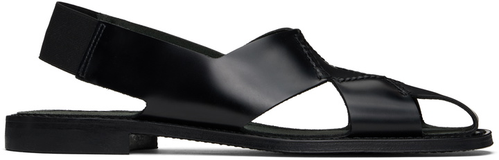 Photo: HEREU Black Llano Sandals