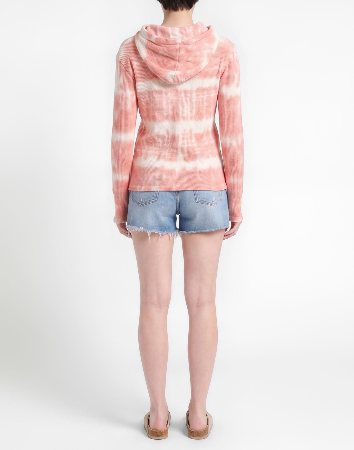 La Detresse Womens Sweatshirt in Pink