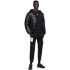 Dolce and Gabbana Black Down Quilted DNA Jacket