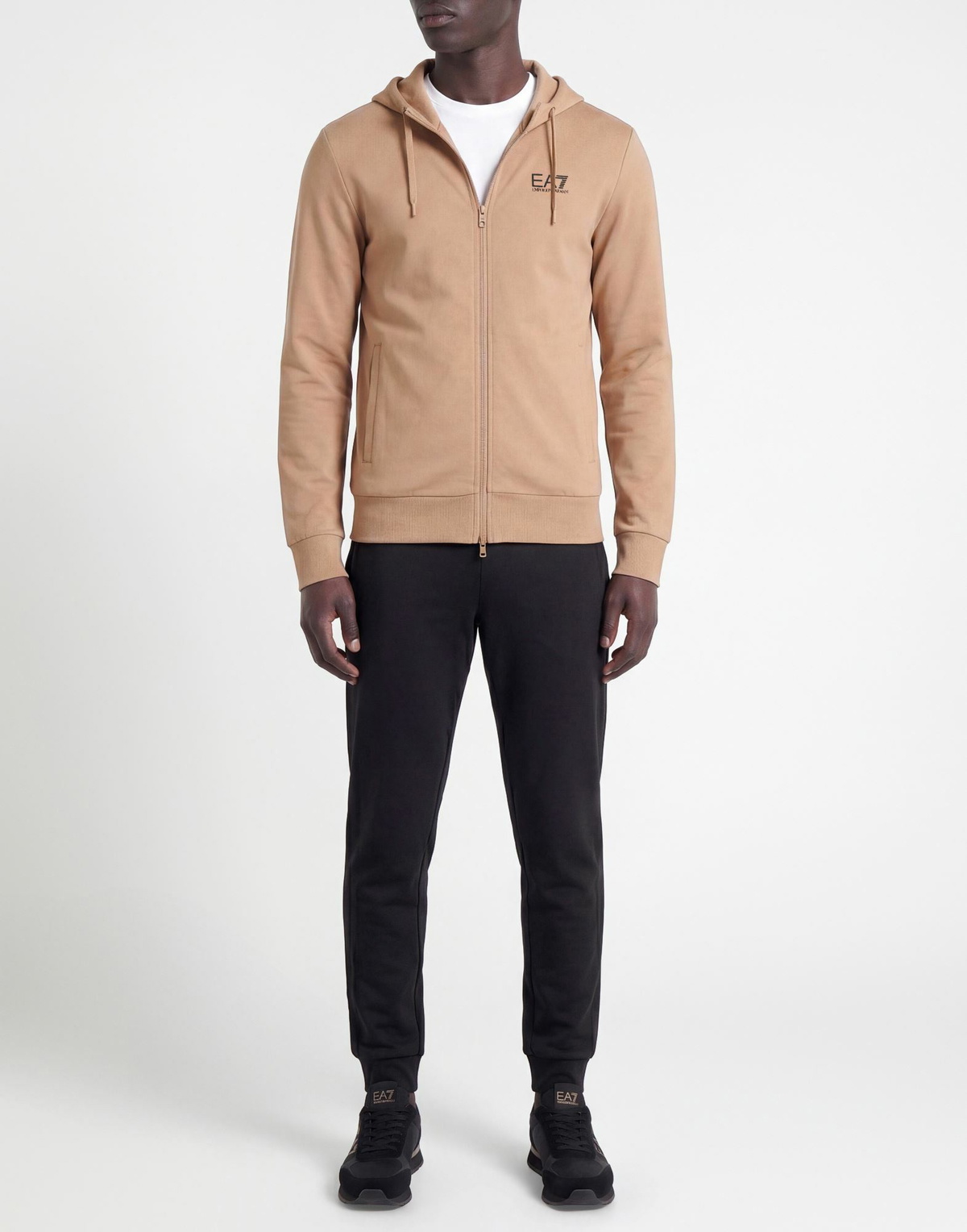 Ea7 Mens Sweatshirt Light brown