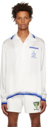 Casablanca White Embleme De Caza Shirt