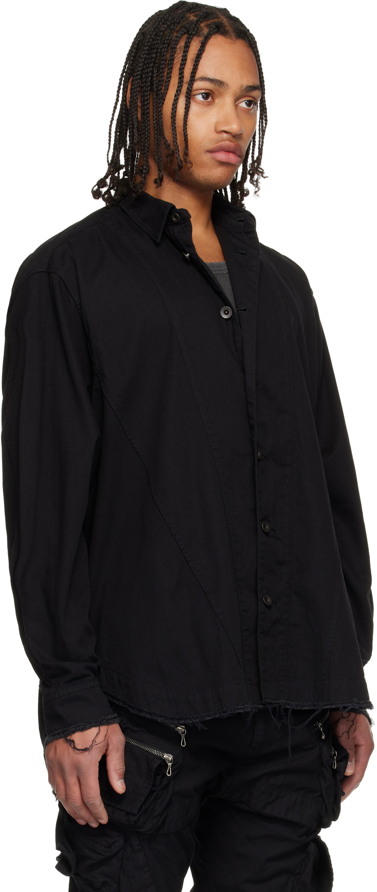 Julius Black Rust Work Denim Shirt