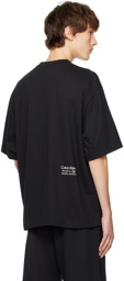 Calvin Klein Black Printed T-Shirt