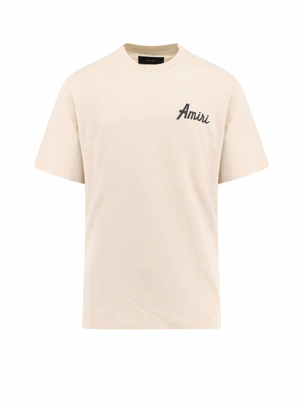 Photo: City Cotton T-shirt With Amiri Patch