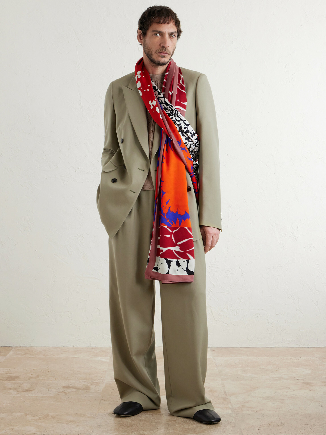 Dries Van Noten - Floral-Print Satin Scarf