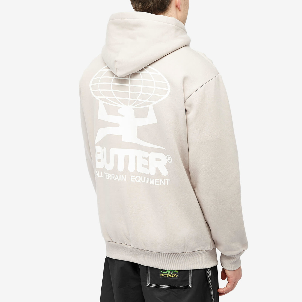 Butter Goods Men's All Terrain Hoody in Cement Butter Goods