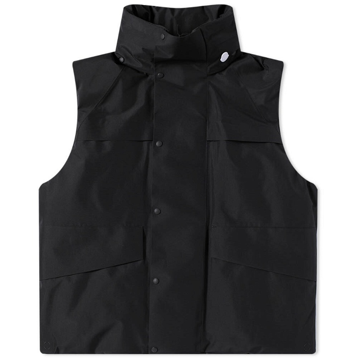 Photo: Moncler Men's Genius x HYKE Vanil Vest in Black