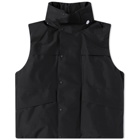 Moncler Men's Genius x HYKE Vanil Vest in Black