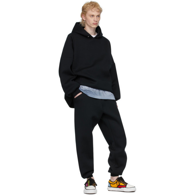 Fumito Ganryu Black Kurta Jogger Lounge Pants Fumito Ganryu