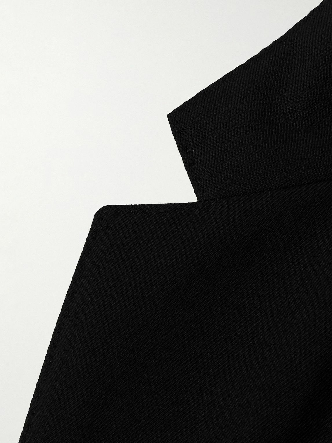 CELINE - Slim-Fit Wool-Twill Blazer - Black
