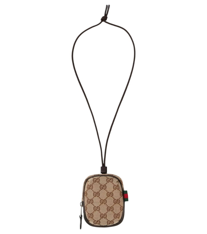 Photo: Gucci GG Canvas pouch with strap
