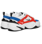 Nike - M2K Tekno Leather, Nylon and Mesh Sneakers - Men - White