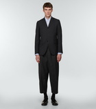 Comme des Garcons Homme - Cropped twill pants