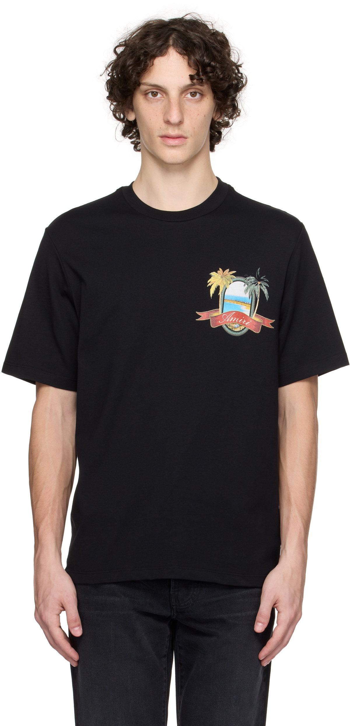 Tシャツ・カットソー AMIRI 'Ma Paradise' T-shirt black-amiri-ma-paradise-t-
