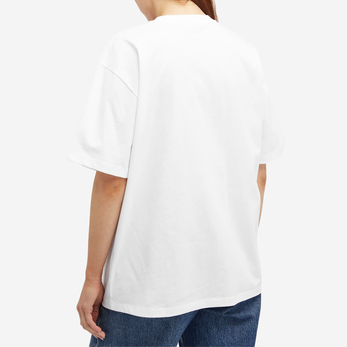 GANNI Women's Sun T-Shirt in Bright White GANNI
