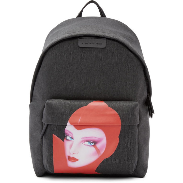 Photo: Stella McCartney Grey Venus Print Backpack