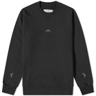 A-COLD-WALL* Men's Essential Crew Sweat in Black