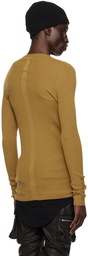 Rick Owens Yellow Porterville Rib Sweater