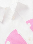 Comme des Garçons SHIRT - Brett Westfall Printed Cotton-Poplin Shirt - White