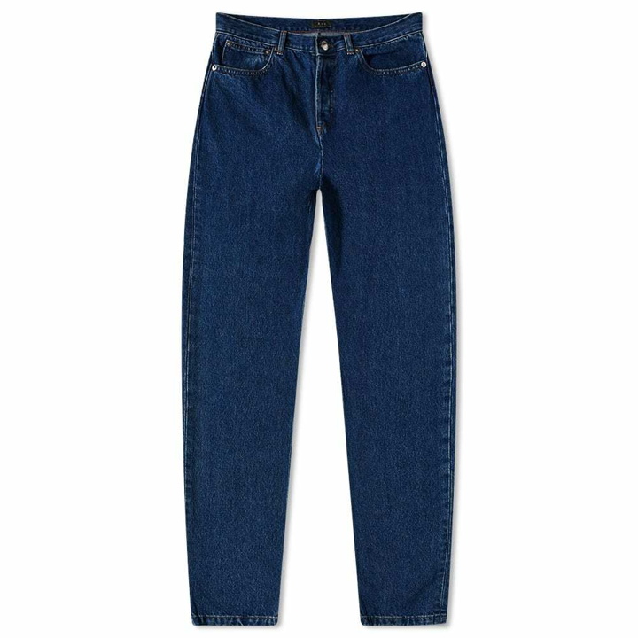 Photo: A.P.C. Men's Petit New Standard Jean in Vintage Indigo