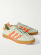 adidas Originals - Gazelle Indoor Leather Sneakers - Orange