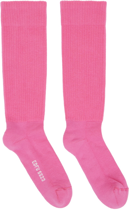 Photo: Rick Owens Pink Thick Socks