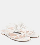 Gianvito Rossi Flavia leather slides