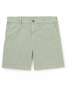 Save Khaki United - Slim-Fit Straight-Leg Cotton-Twill Shorts - Green