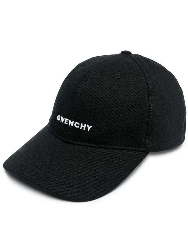 Photo: GIVENCHY - Logo Cotton Baseball Cap