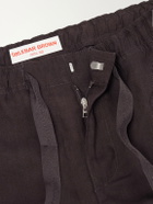 Orlebar Brown - Alex Straight-Leg Linen Trousers - Brown