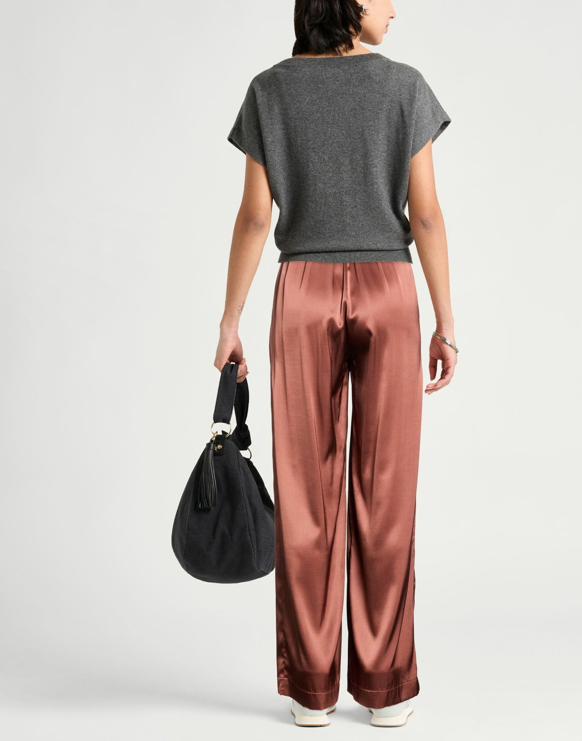 Roberto Collina Womens Pants in Brown