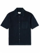 Oliver Spencer - Mawes Open-Knit Organic Cotton Shirt - Blue