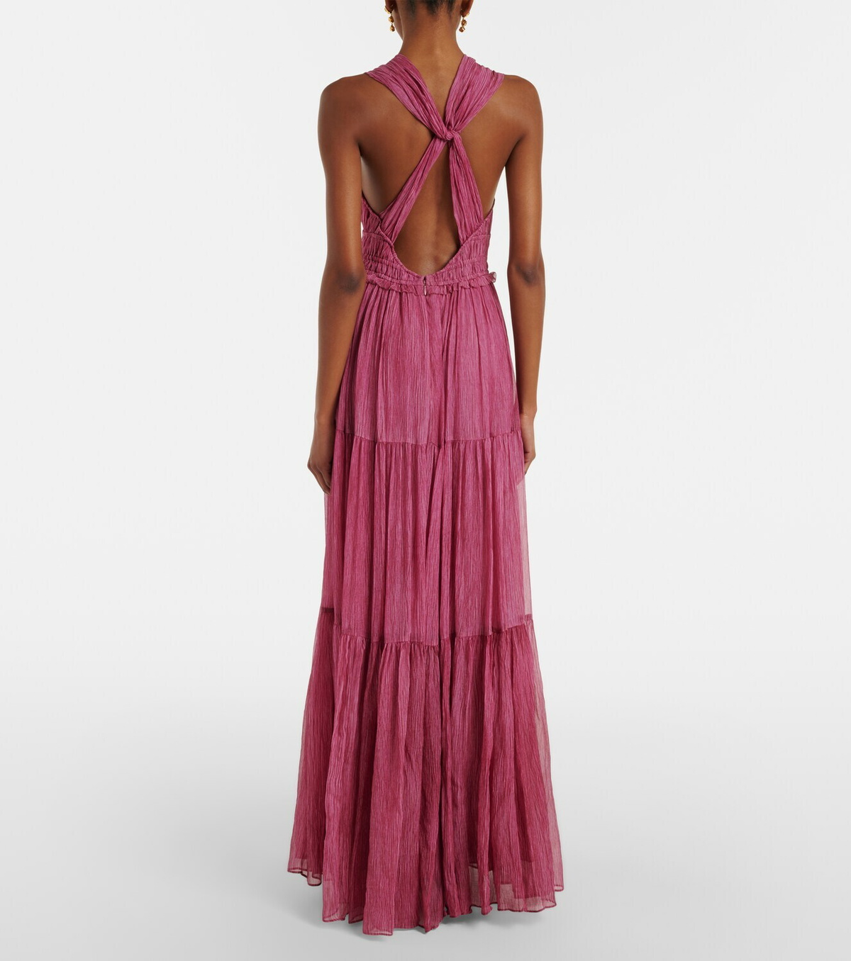 Ulla Johnson Freesia silk chiffon gown