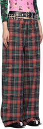 Chopova Lowena Red Scab Trousers